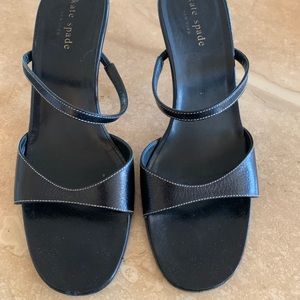 90’s Kate Spade black strappy sandals 8.5